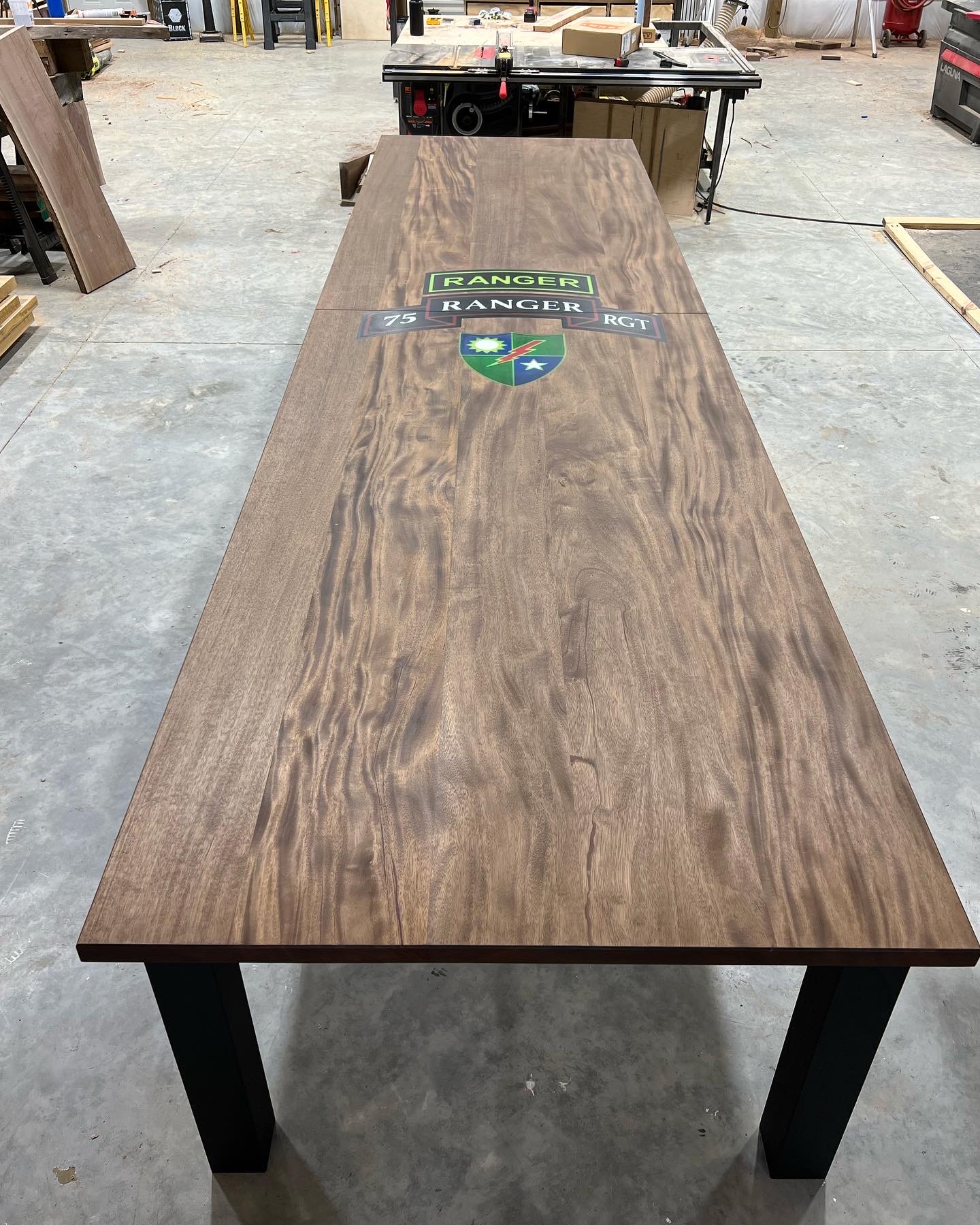 Army Ranger Conference Table Johnson Company Woodworking Johnson
